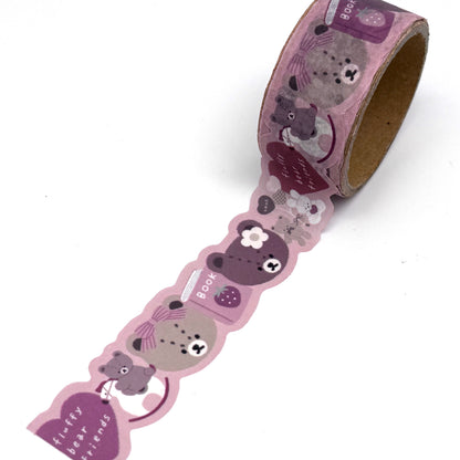 Teddy Bären - Kontur Washi Tape/Masking Tape