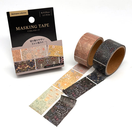 William Morris Tear-Off Washi Tape / Masking Tape