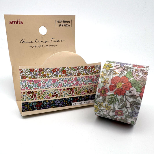 Blumenmuster - Washi Tape/Masking Tape