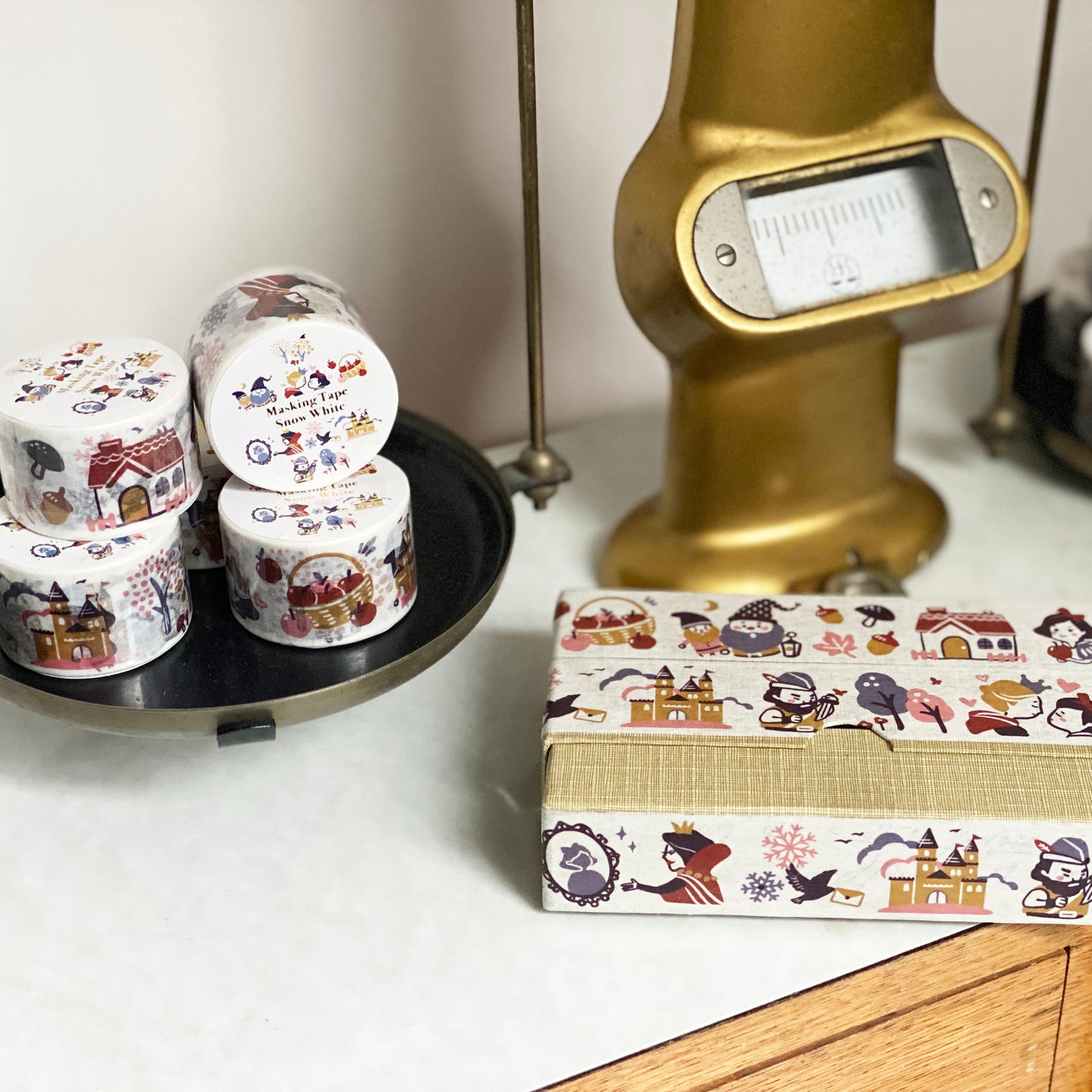 Snow White - 28mm/7m Washi Tape / Masking ...