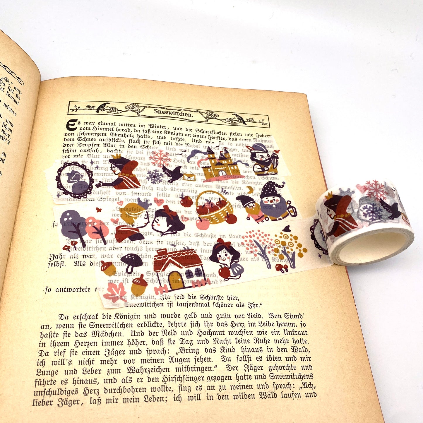 Snow White - 28mm/7m Washi Tape / Masking ...