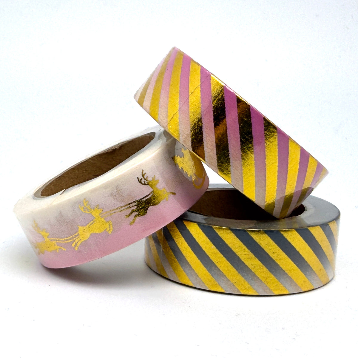 Tape mit Goldfolie je 15 mm x 10