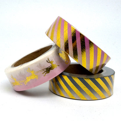 Tape mit Goldfolie je 15 mm x 10