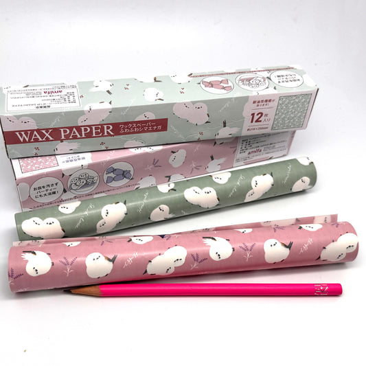 Wachspapier - Vögel