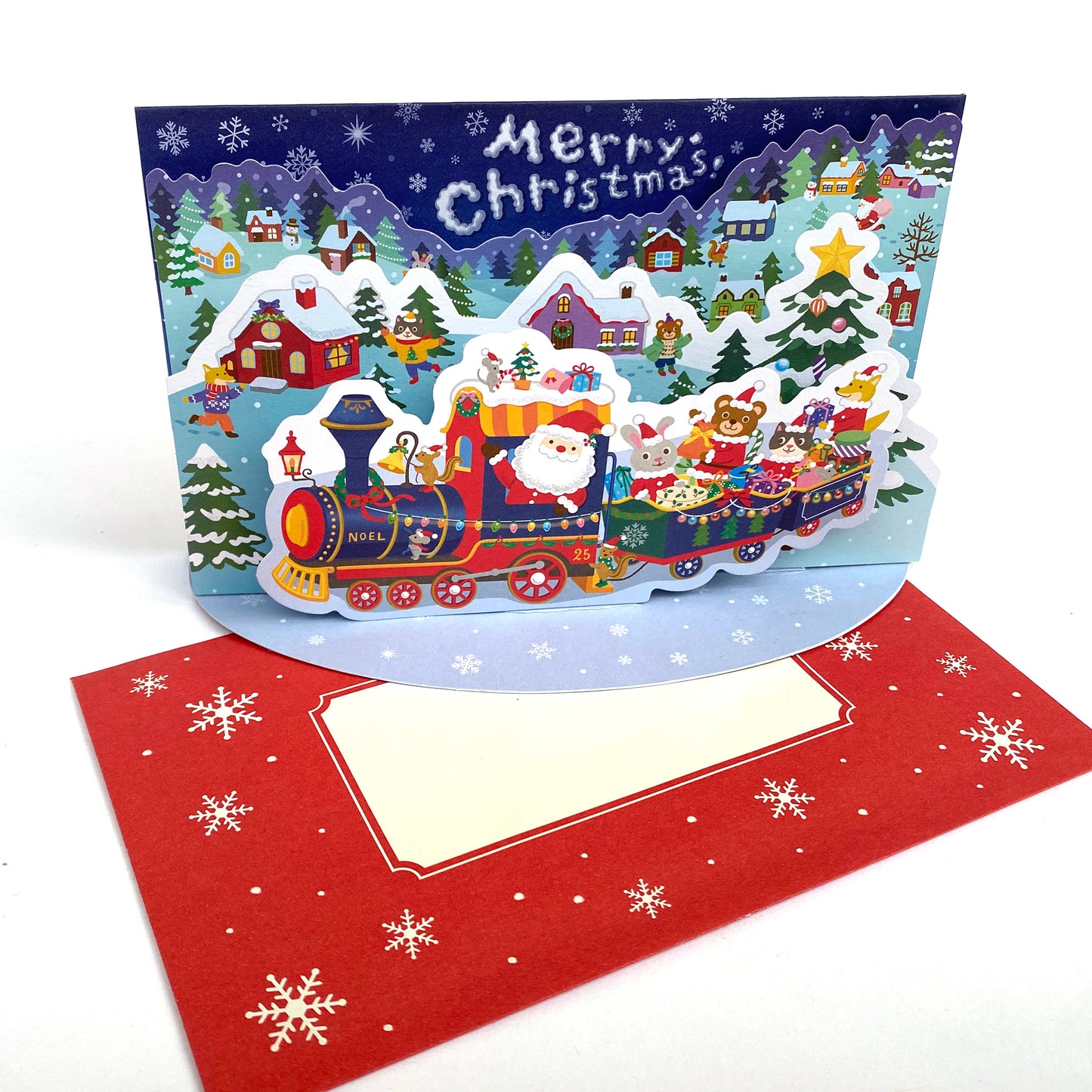 Weihnachtskarte - Aufstell Klapp