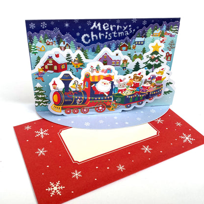 Weihnachtskarte - Aufstell Klapp