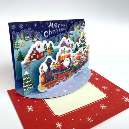 Weihnachtskarte - Aufstell Klapp