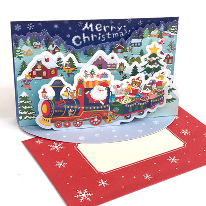Weihnachtskarte - Aufstell Klapp