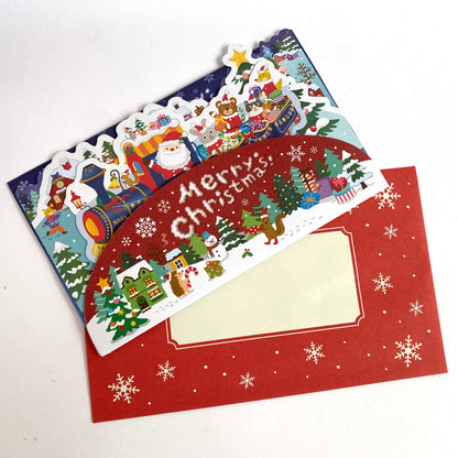 Weihnachtskarte - Aufstell Klapp