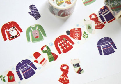 Christmas Wardrobe - Washi Tape