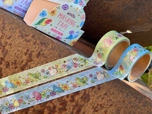 Vögel - Washi Tape 20mm x 4m