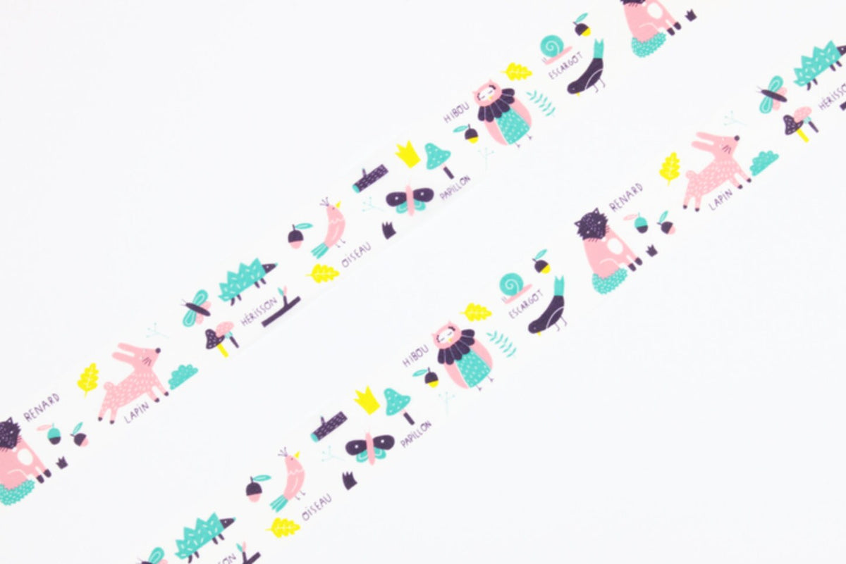 Camping Alphabet - Washi Tape / Masking Tape (Kopie)