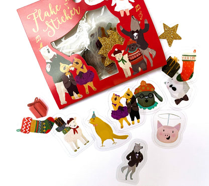 Christmas, Weihnacht, - Sticker, Aufkleber,