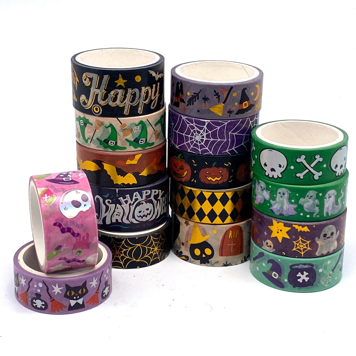 Halloween - 16er Set Washi Tape