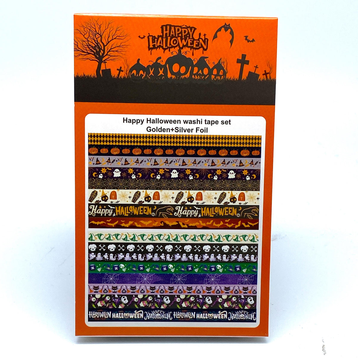 Halloween - 16er Set Washi Tape