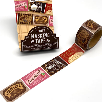 Chocolate- Masking Tape Washi Tape