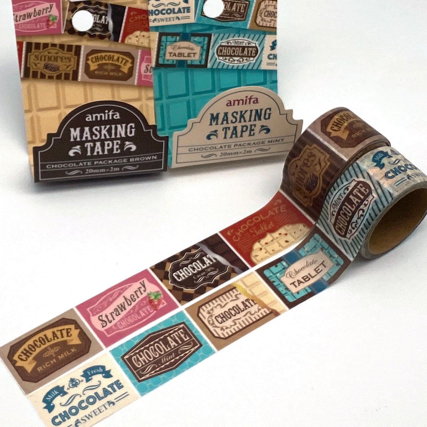 Chocolate- Masking Tape Washi Tape