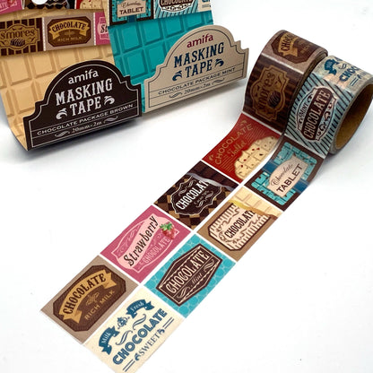 Chocolate- Masking Tape Washi Tape
