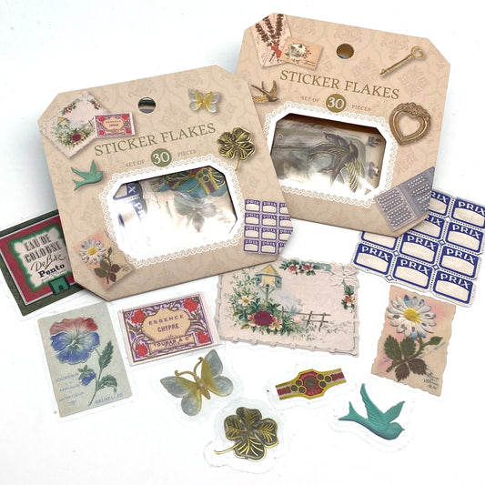 Vintage - Papier/Folien Etiketten/Sticker (Kopie)