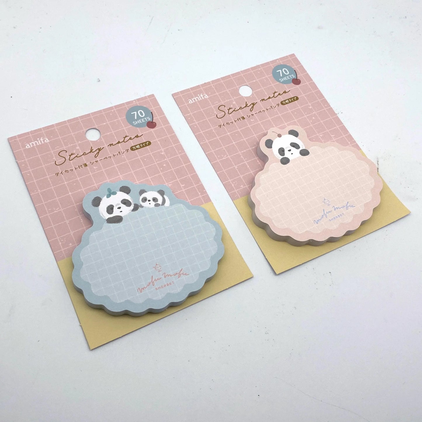 Panda, Kontur - Sticky Note / Haftnotizen