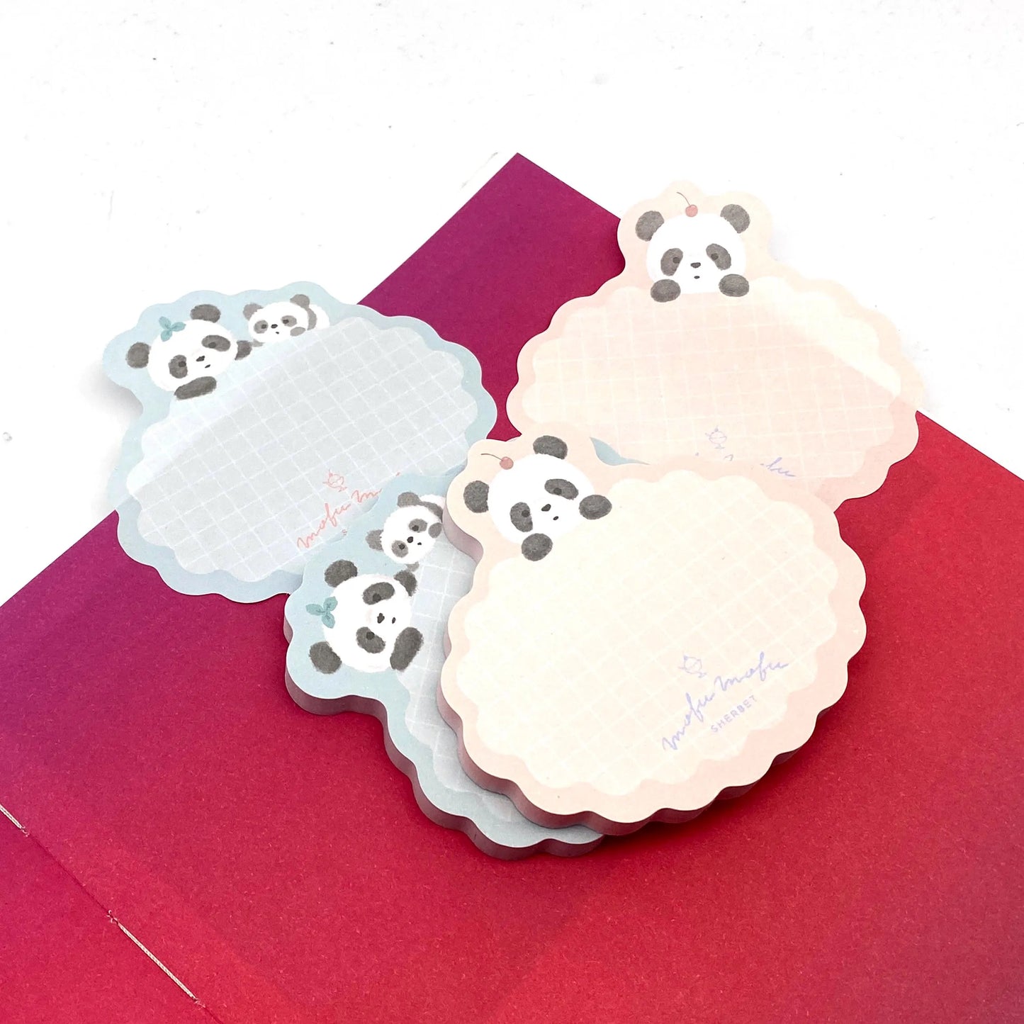 Panda, Kontur - Sticky Note / Haftnotizen