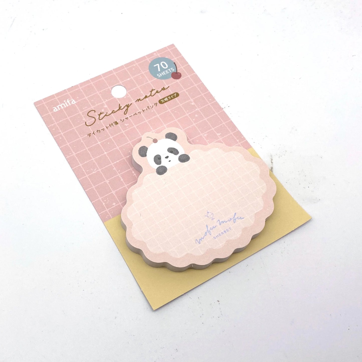 Panda, Kontur - Sticky Note / Haftnotizen