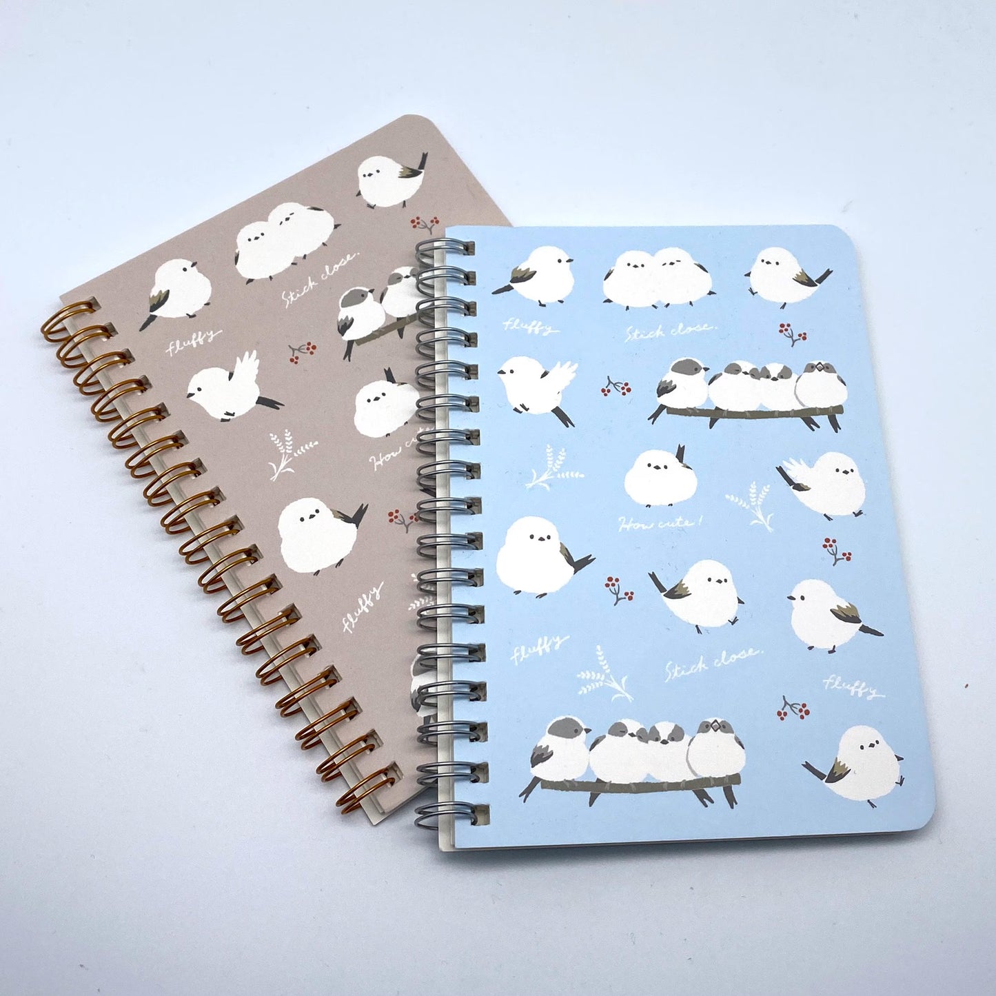 Vögel - Notizheft, Notebook, Ringheft gepunktet A6