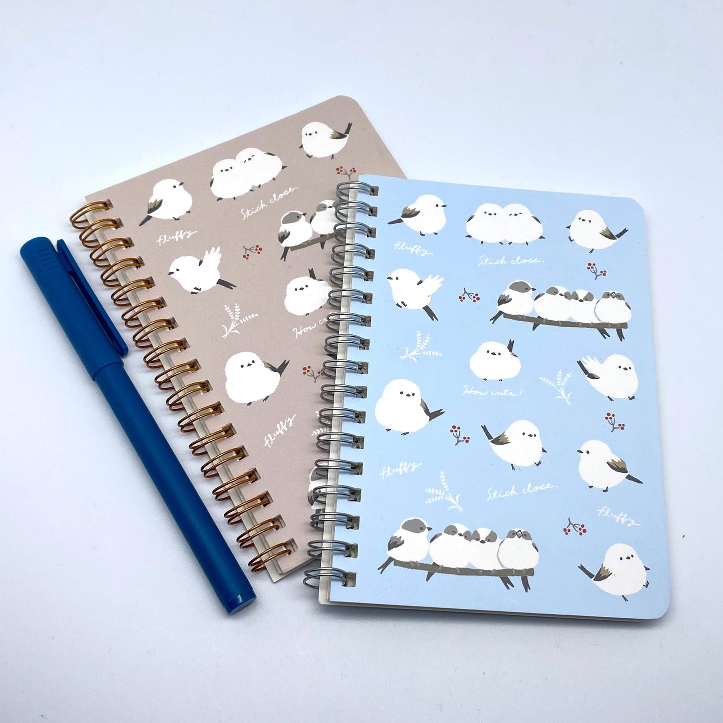 Vögel - Notizheft, Notebook, Ringheft gepunktet A6