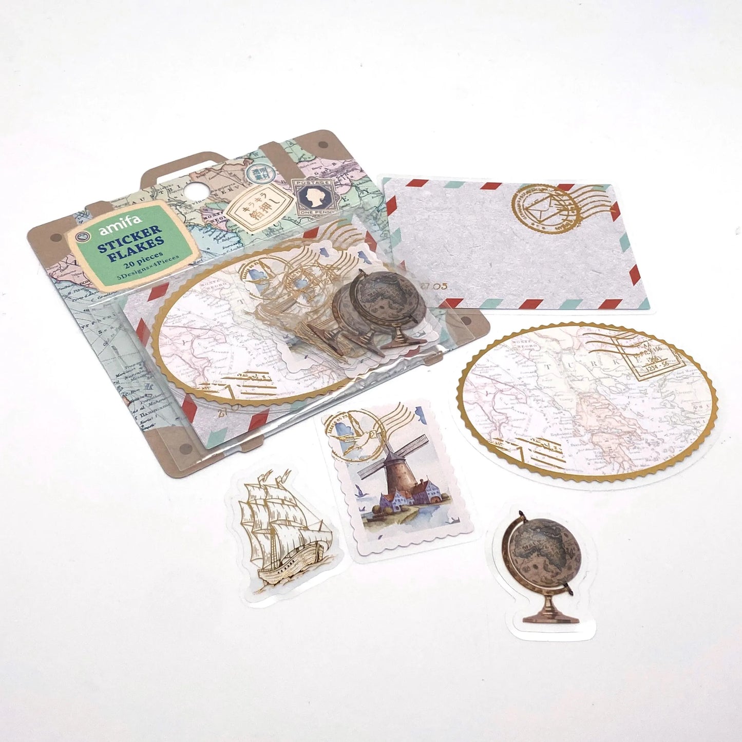 Travel -  Sticker, Papier  und Folienaufkleber