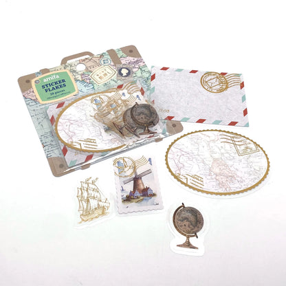 Travel -  Sticker, Papier  und Folienaufkleber