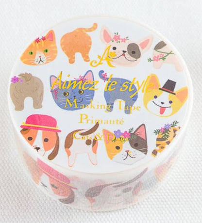 Cats & Dogs  - Washi Tape / Masking Tape
