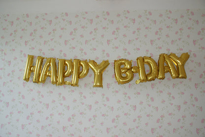 Folienballon "Happy B-day"
