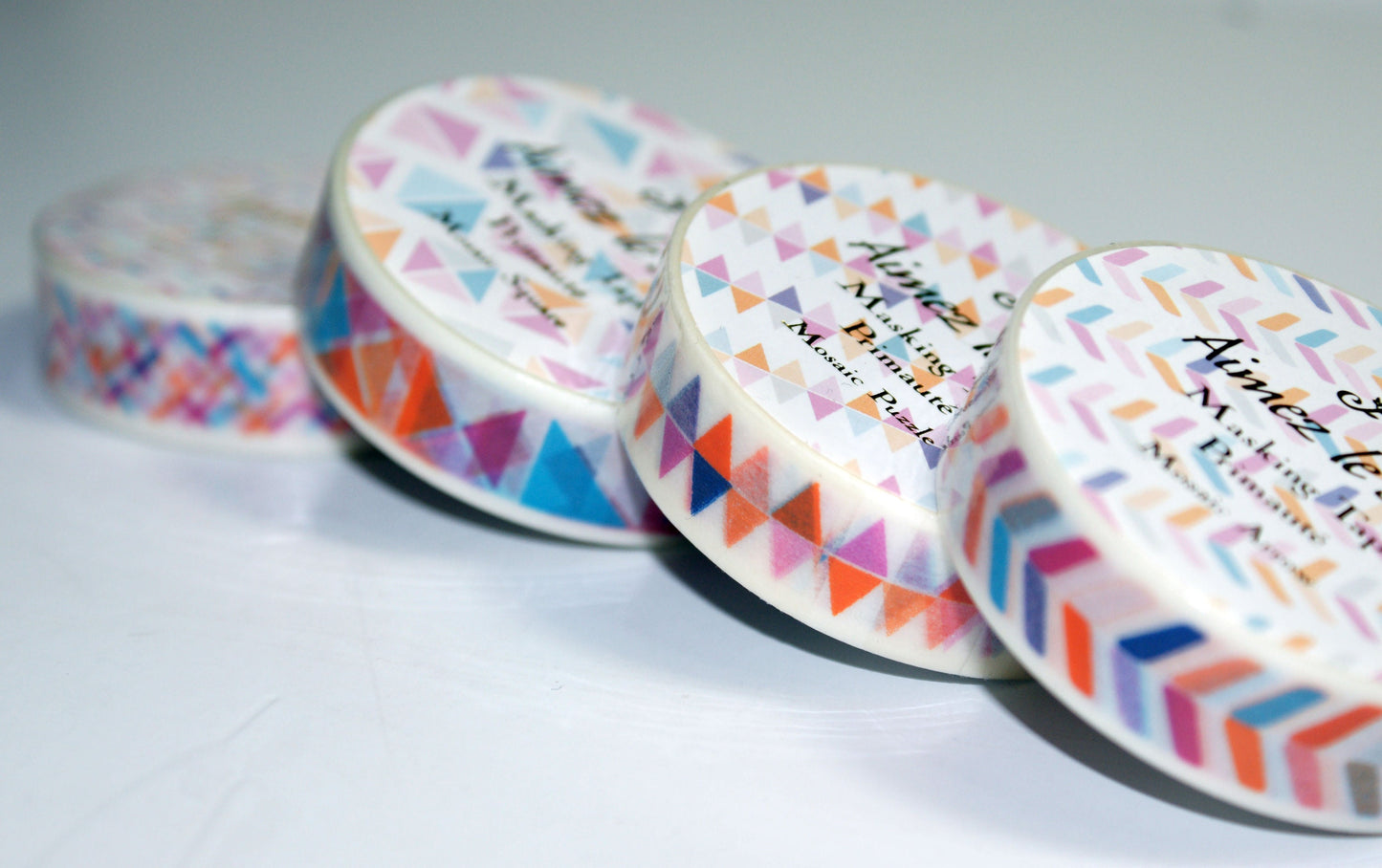 Mosaic "Puzzle" "Wave" "Square" "Arrow"