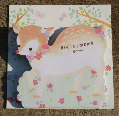 Bambi / Waschbär Notizblock/ Memo pad Raccoon / Bambi Amifa