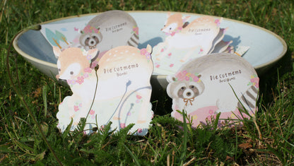 Bambi / Waschbär Notizblock/ Memo pad Raccoon / Bambi Amifa