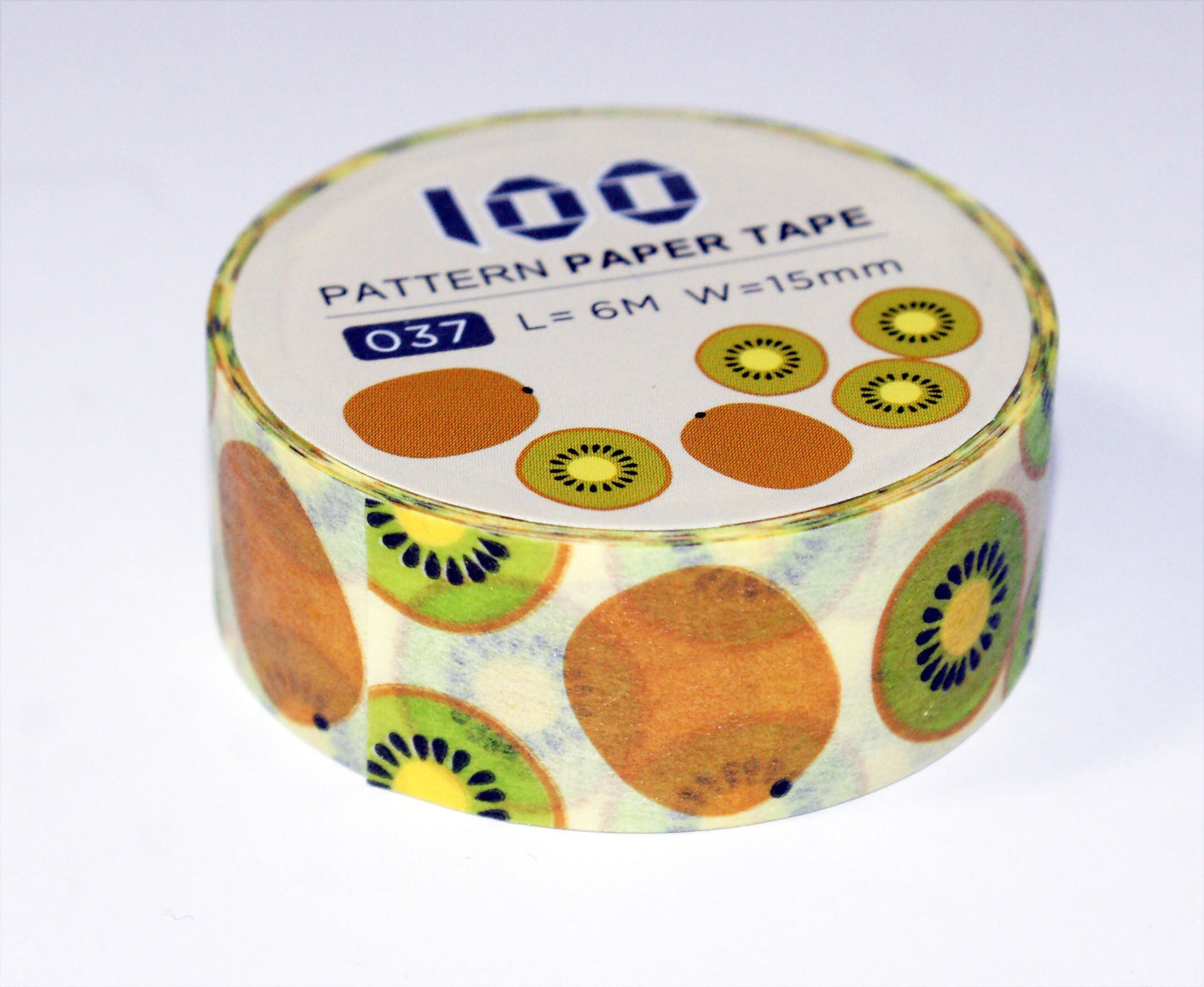 Apfel Kiwi 6 m x 15 mm Masking Tape