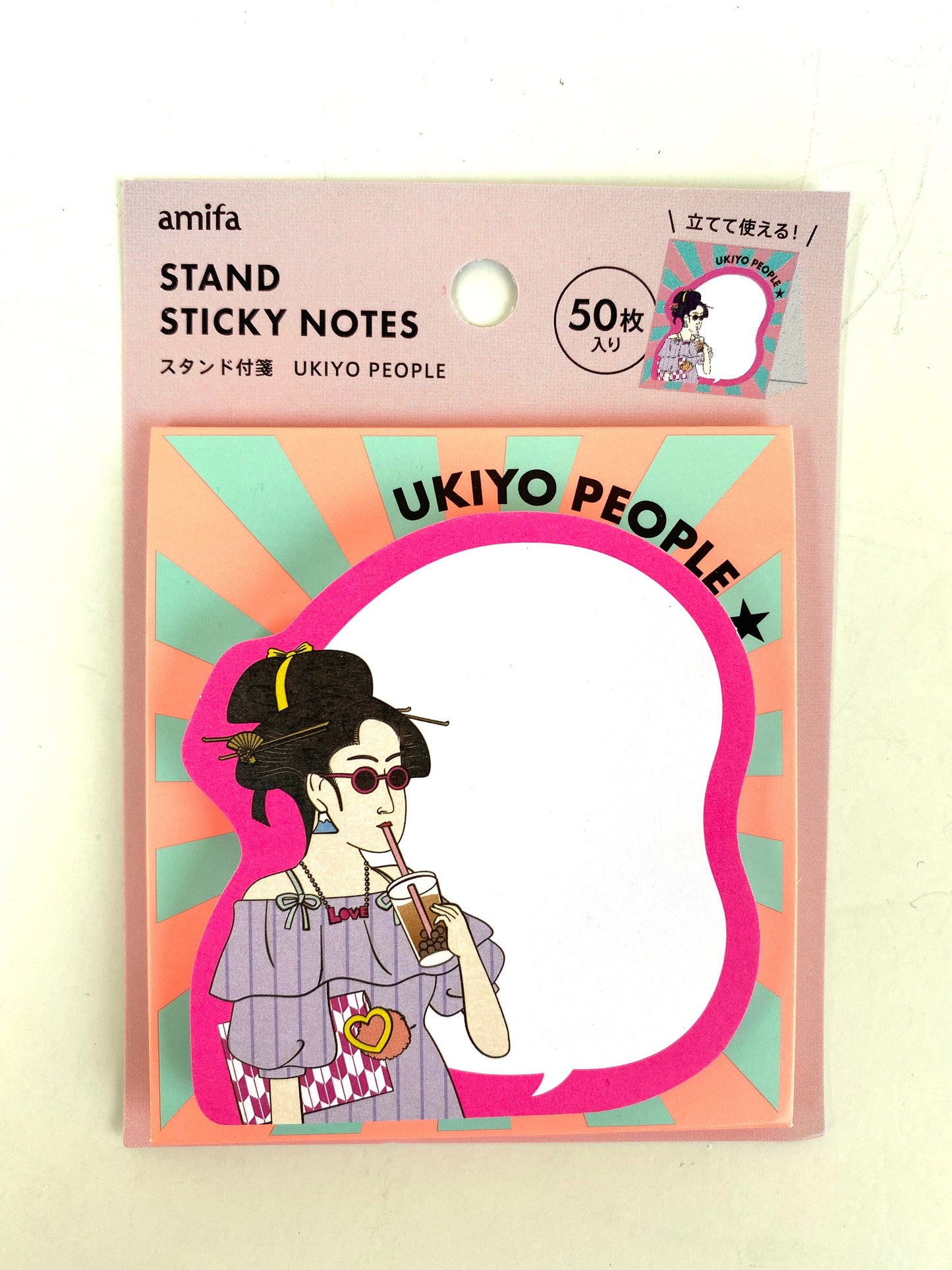 Tokyo People  Hipster Sticky Note Haftnotiz