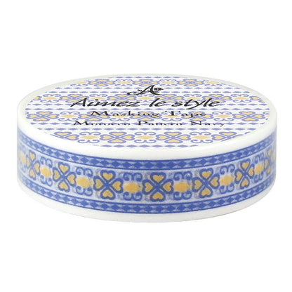 Marocco Tile, Washi Tape/Masking Tape schmal