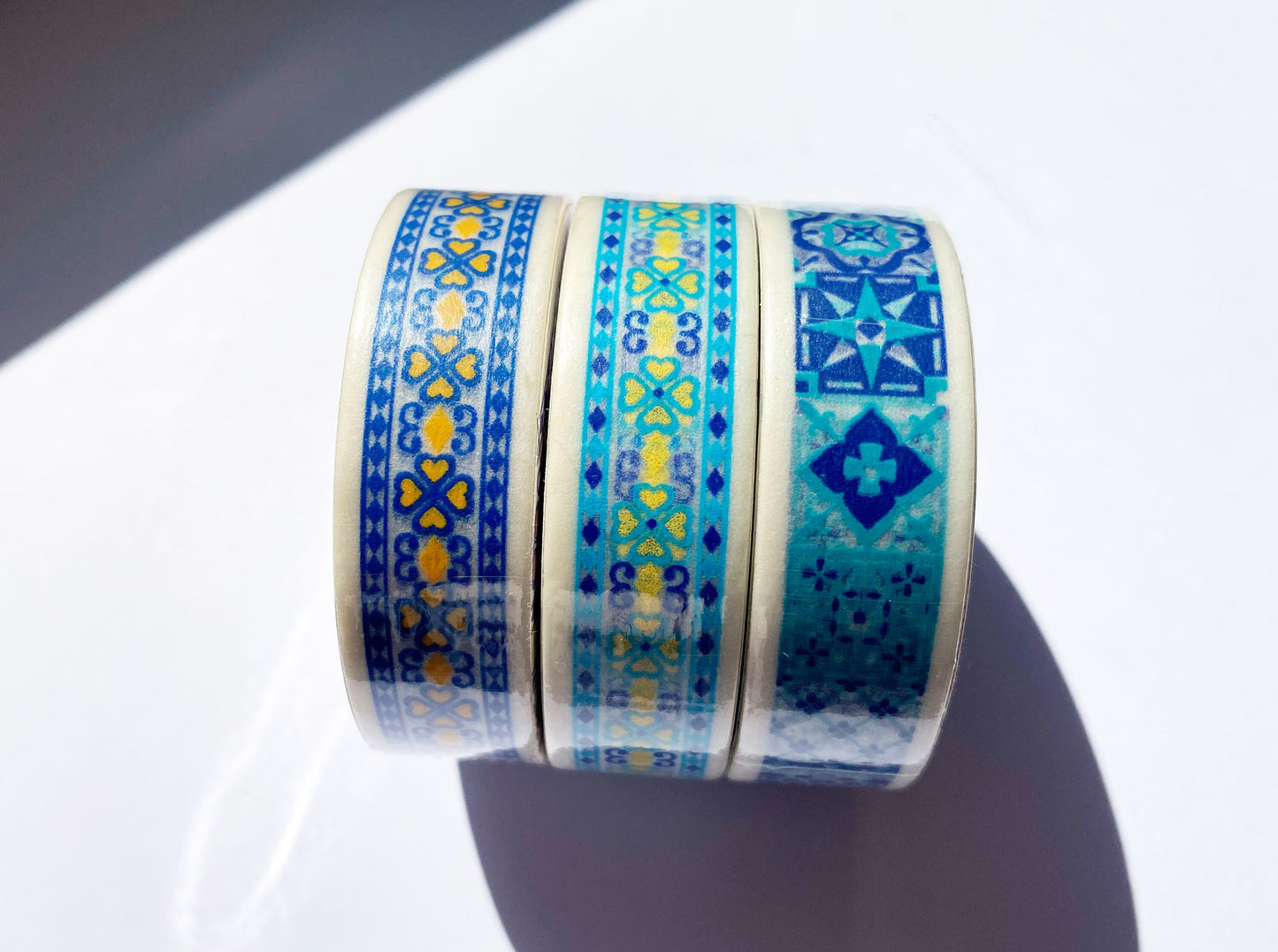 Marocco Tile, Washi Tape/Masking Tape schmal
