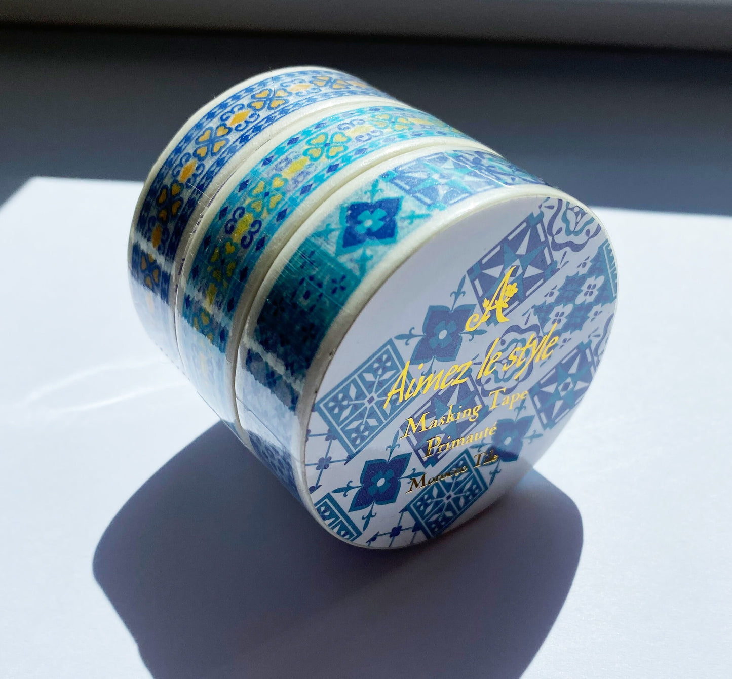 Marocco Tile, Washi Tape/Masking Tape schmal