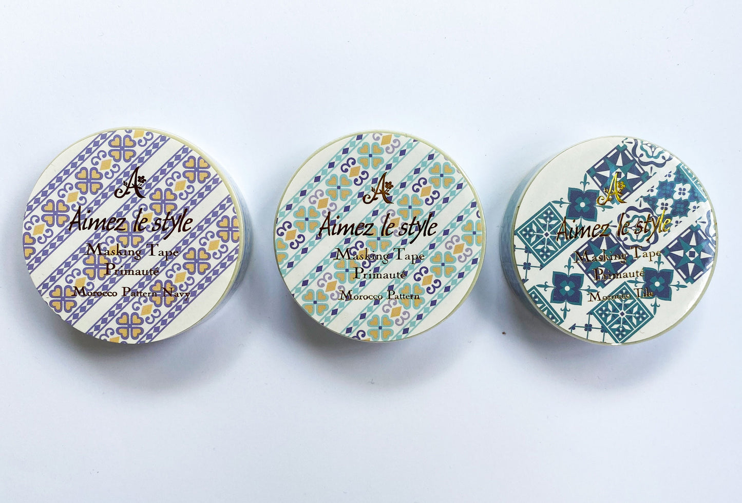 Marocco Tile, Washi Tape/Masking Tape schmal