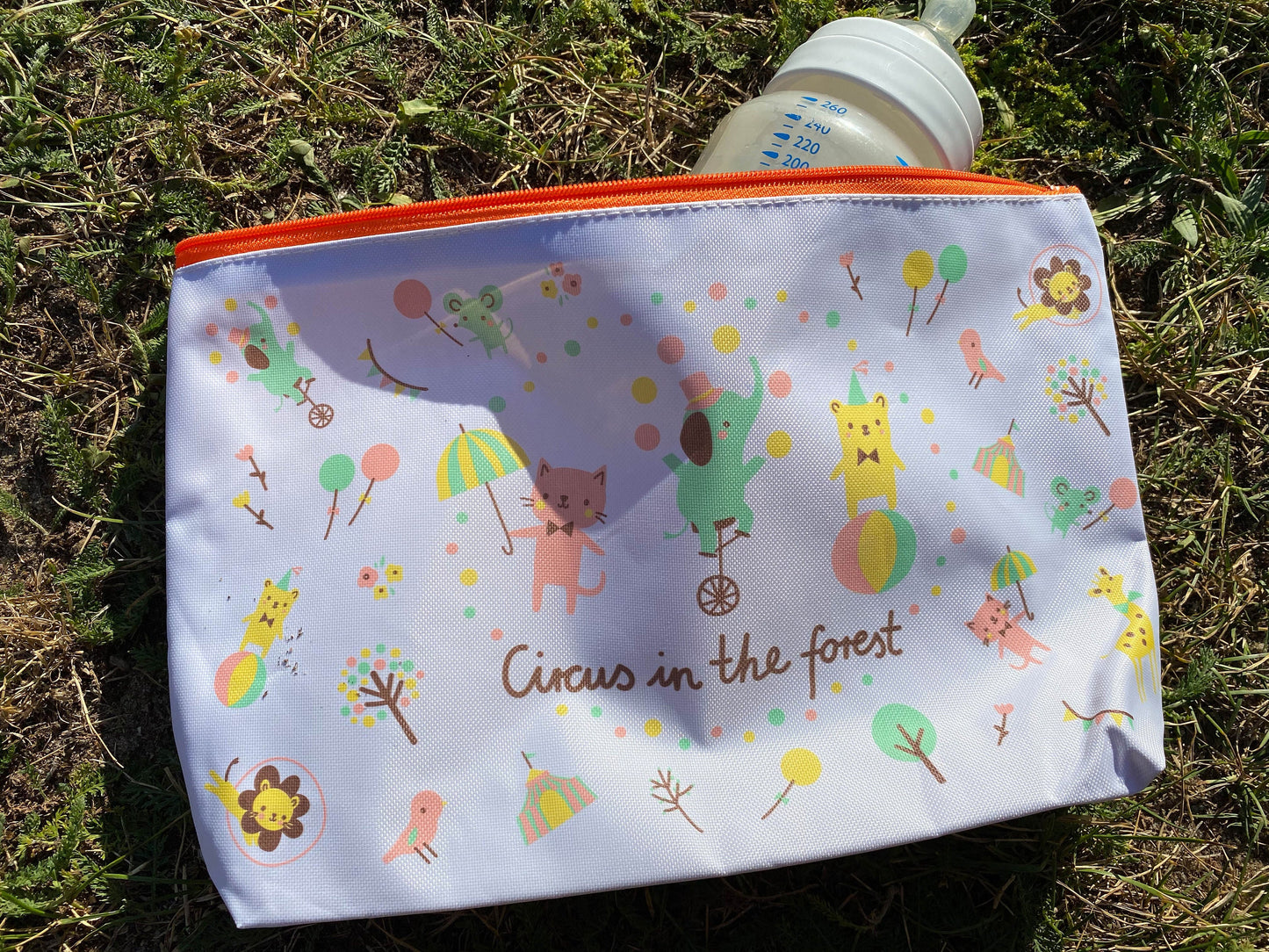 Bügeletikett Täschchen