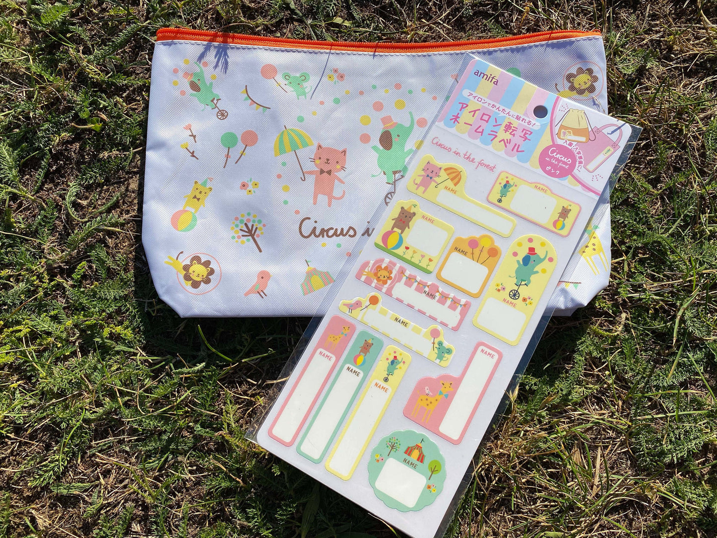 Bügeletikett Täschchen