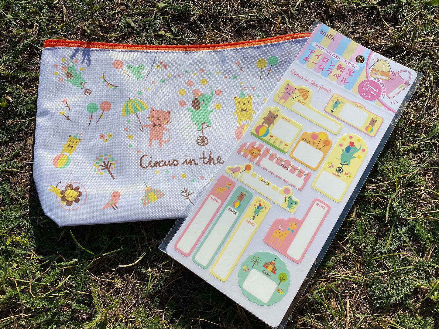 Bügeletikett Täschchen