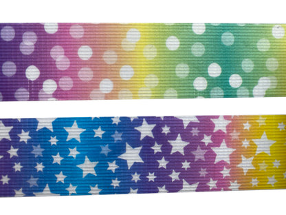 Sterne Punkte 25mm/3m Strukturband