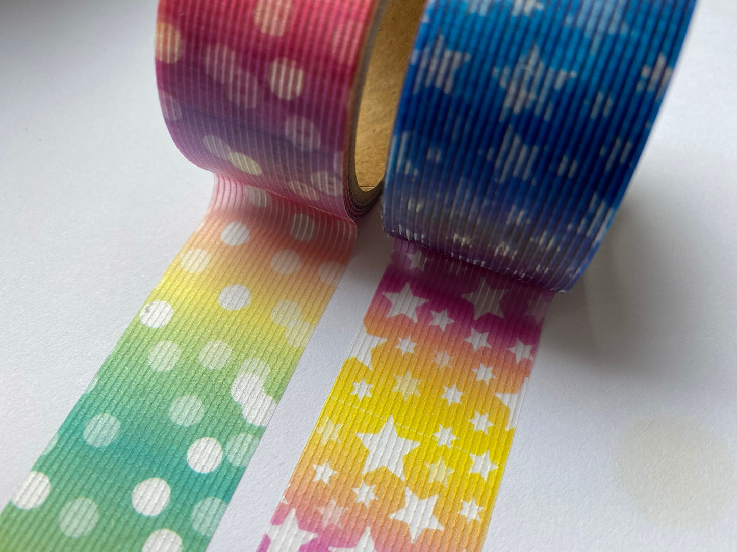 Sterne Punkte 25mm/3m Strukturband