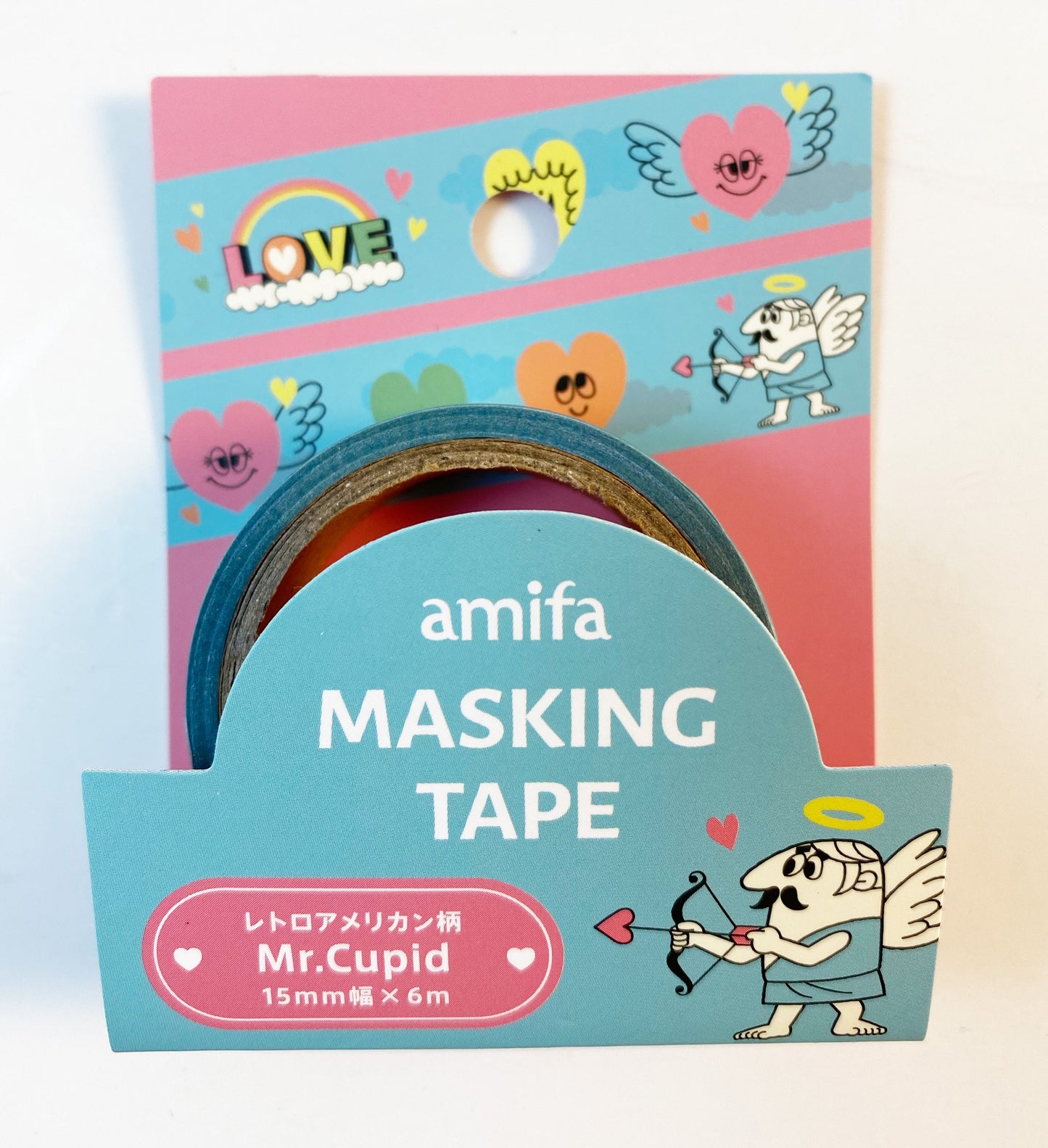 Amor Happiness, Washi Tape/Masking Tape 15mm x 6M