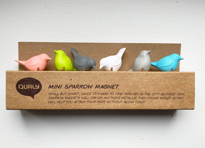 Vögel Sitzend Magnete  (Recycelter Kunstoff)