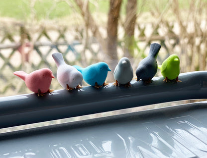 Vögel Sitzend Magnete  (Recycelter Kunstoff)