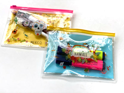 Slider Case "Hawaii" "Mexiko" 2 Stück je Bestellung